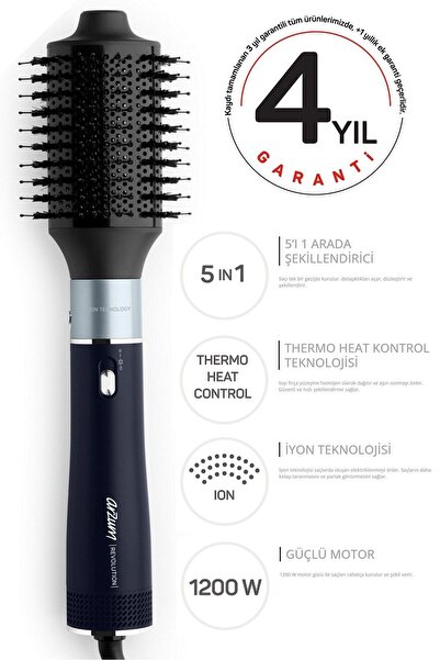 Arzum None Ar5162 Revolution Air Blown Styler Brush C / F 3 Years 50 Hz / 60 Hz 220 - 240 V Beli
