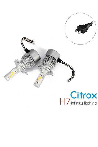 Citrox H7 Xenon Led Zenon Far Ampulü Yeni Nesil Şimşek Etkili