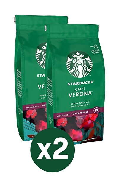 Starbucks Caffè Verona Öğütülmüş Kahve 2x200g