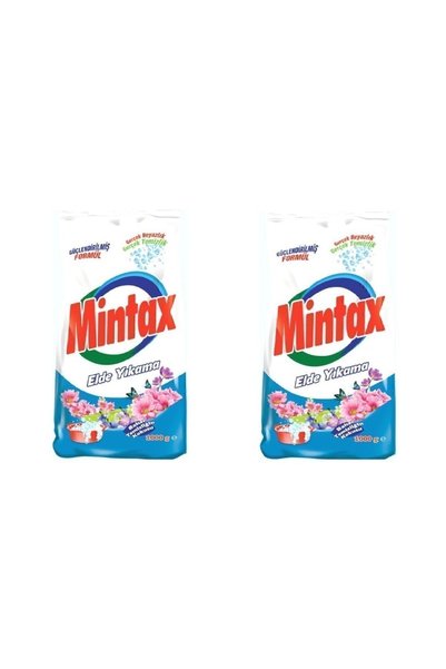 Mintax Elde Yıkama Toz Deterjan 1 kg x 2 adet