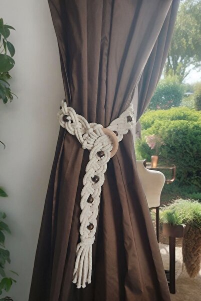 home decors by özlem 2 adet fon perde aksesuarı perde bağlama aparatı perde t...