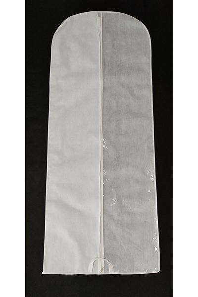 teknotrust Long Length Carrying Protective Evening Dress - Transparent Window, 64X160 C