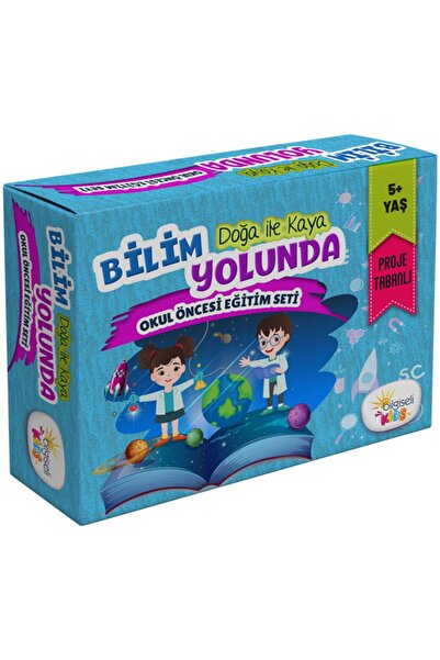 Bilgiseli Yayınları Doğa ile Kaya Bilim Yolunda Okul Öncesi Eğitim Seti +5 Yaş