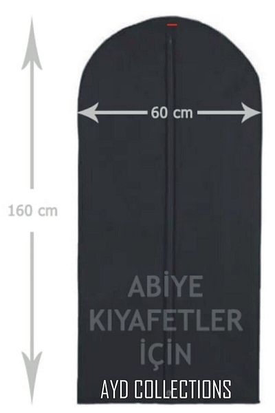 teknotrust Black Evening Dress - 5 Pcs, 60X160 Gamboç, Nonvoven Interlining, Floor-Length 160X150-160X200