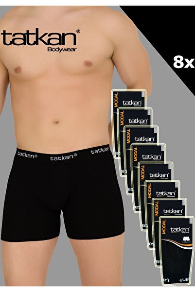 TATKAN BODYWEAR Tatkan 8'li Erkek Penye Modal Boxershort