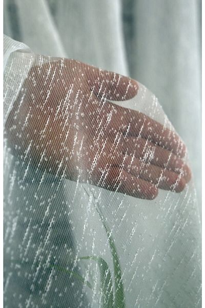 Taç Dreamer Does Not Want Iron Sparse Pleated Linen Tulle Curtain