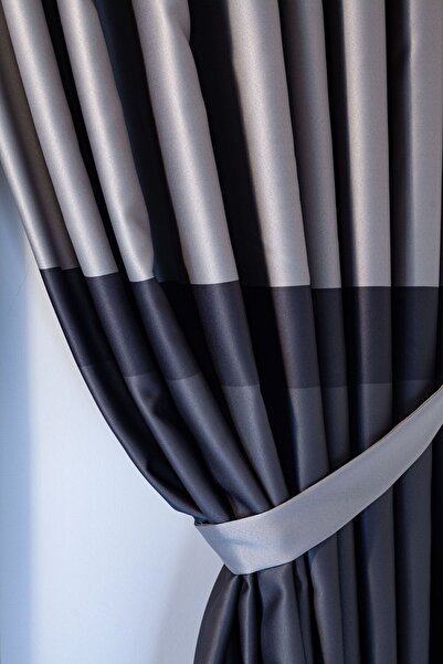 hesaplıperde Milano Background Nebum - Gray Anthracite Curtain, Tx83af6bcd1
