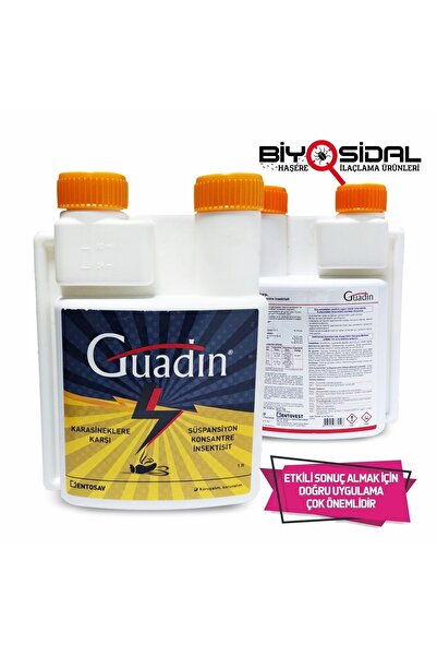 ENTOSAV Guadin Sc 1 Litre Karasinek Ilacı Yeni Ürün Skt : 07. 2027