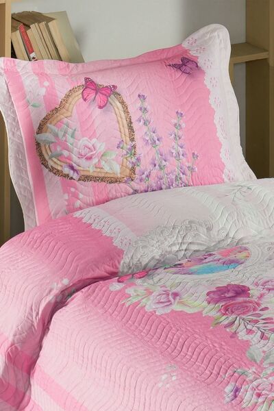 Örtüm Defne Tek Kişilik Kapitone Yatak Örtüsü