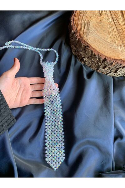 Mery Kristal boncuk Kravat