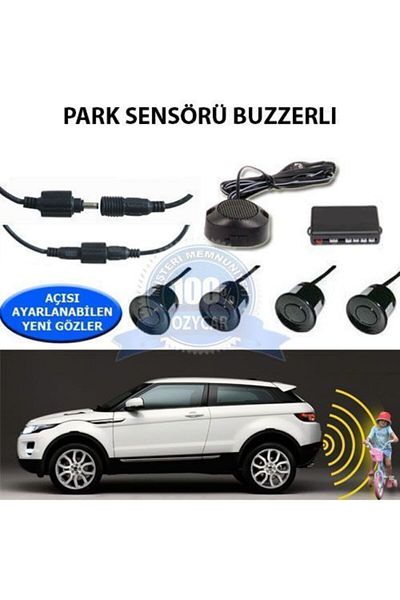 Nettedarikçisi Parking Sensor - Black Sensor with Buzzer Warning, Forza Series