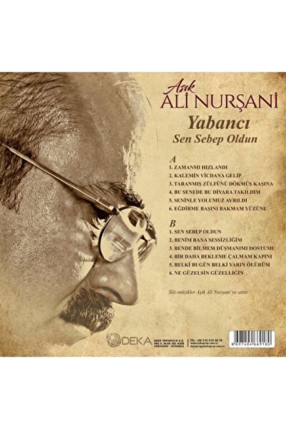 esenshop Aşık Ali Nurşani - Sen Sebep Oldun (plak)