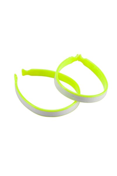 Decathlon Btwin Reflektörlü Paça Bandı - Sarı - 100