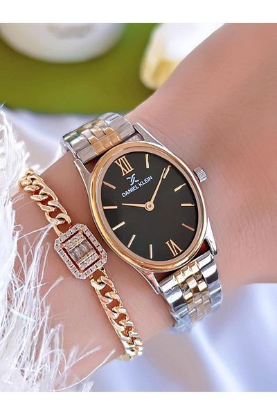 Daniel Klein Women's Wristwatch + Bracelet