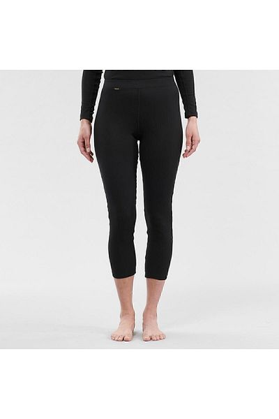 Decathlon ملابس داخلية حرارية للنساء من Wedze - أسود - Bl 100
