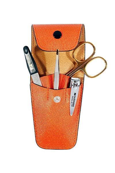 Solingen Travel Manicure Set with Bag 200 Orange8697888009861