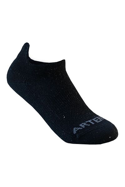 Decathlon Artengo Kids Tennis Socks - Short Socks - 3 Pairs - Black / Gray - Rs 160