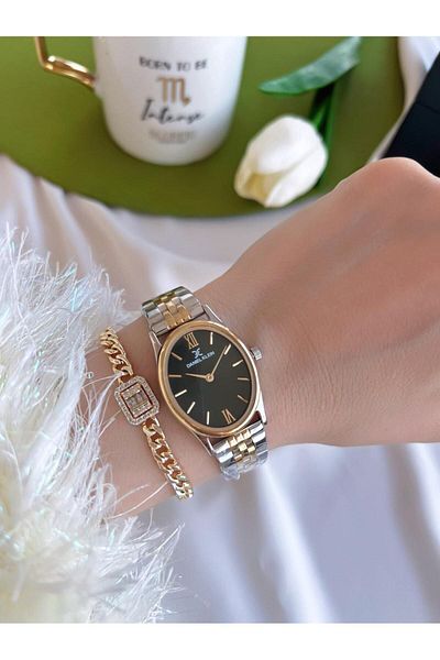 Daniel Klein Women's Wristwatch + Bracelet