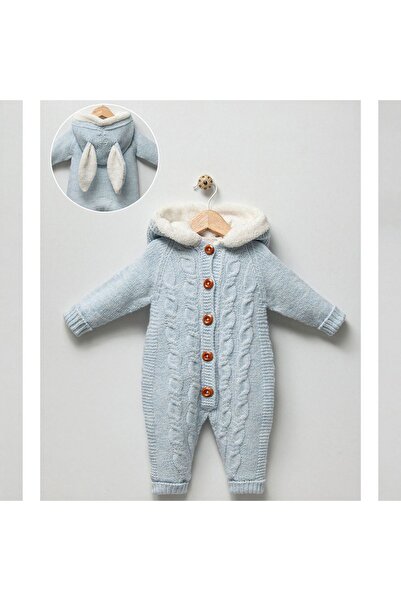 Little Pumpkin NIPPERLAND ERKEK BEBEK PREMIUM BURGU DESENLİ TRIKO WELSOFT TULUM