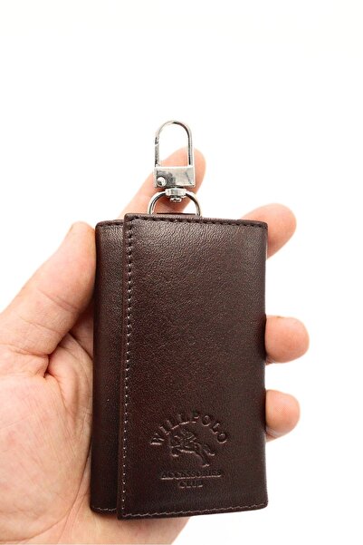 willpolo Hakiki Dana Derisi Kancalı Anahtarlık Bele Takmalı Gemici Anahtarlık