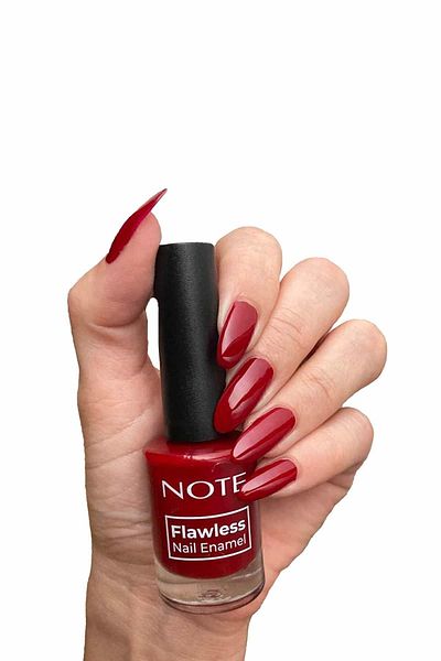 NOTE Nail Flawless Nail Polish 36 Your Heart - Red