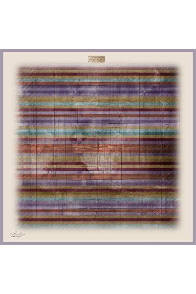 La Boutique Eşarp Sura 1283 Silk - 09 Model - 90x90 Size