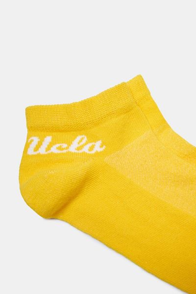 UCLA Adelita 2-Pack Yellow Ballerina Jacquard Standard Fit Unisex Socks