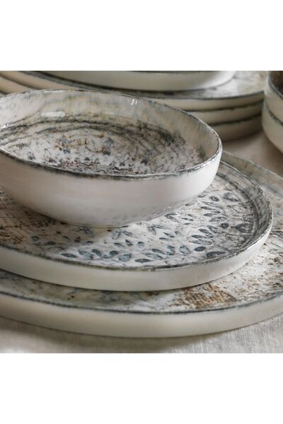 COOKCASE Vita Yemek Takımı 2 Parça TATLI TABAĞI -yeşil