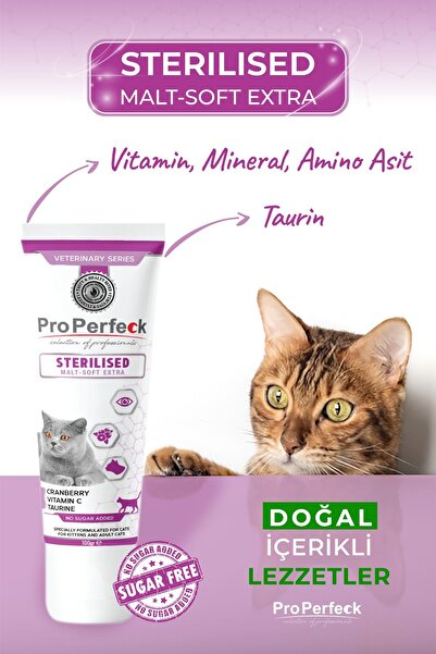 pro perfeck Sterillised Malt Soft Extra ( Kısır Kediler Için Urinary Destekli...