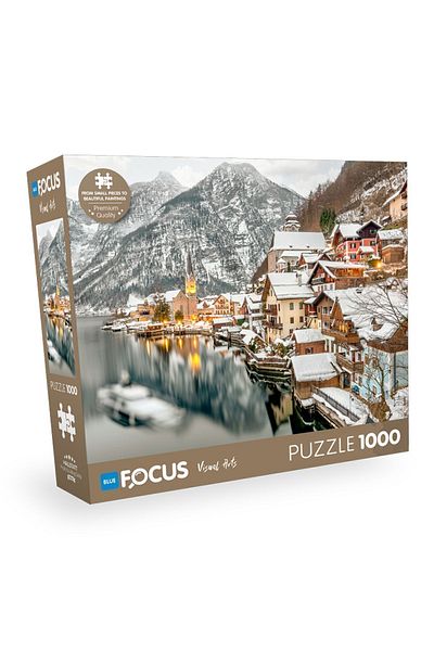 Blue Focus Hallstatt 1000 Piece Puzzle