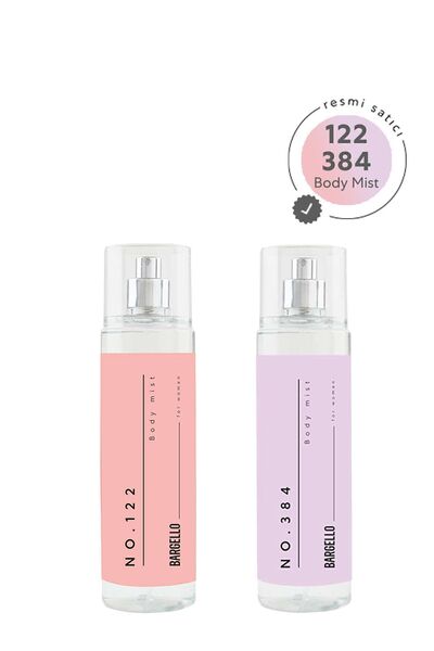Bargello No.122 Women 210 ml Body Mist + No.384 Women 210 ml Body Mist