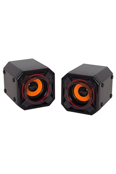nelerbulurum YÜKSEK KALİTELİ tak çalıştır Pc Laptop Tv Uyumlu 1+1 USB MİNİ HOPARLÖR - SPEAKER (2*5 WATT - 3 OHM)