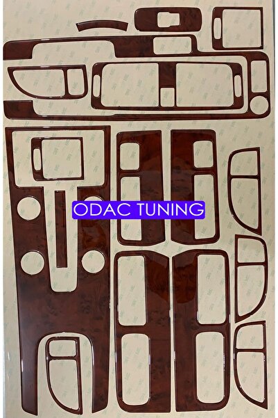 ODAC TUNING توربيدو فولفو S40 - طلاء الماهوجني على الصدر وتقليم وحدة التحكم ا...