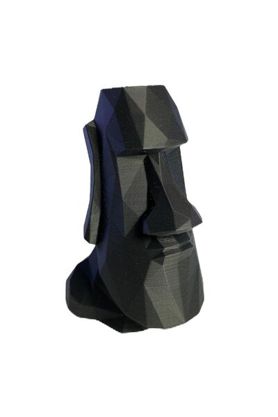 Moon Factory Moai Statue/Heykel Paskalya Adası - Dekoratif- Biblo - Figür - 3D Baskı