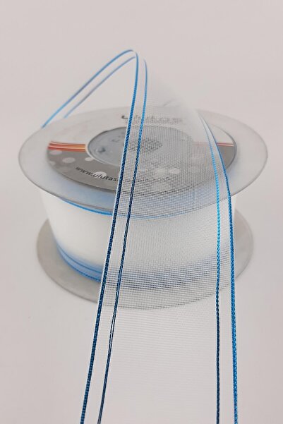 Limelia Κορδέλα σιφόν με τιρκουάζ χρώματος 20 m