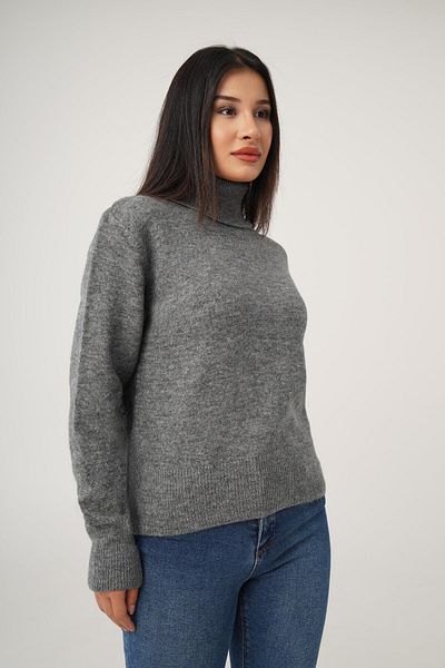 Hipo Trend Anthracite Turtleneck Sweater