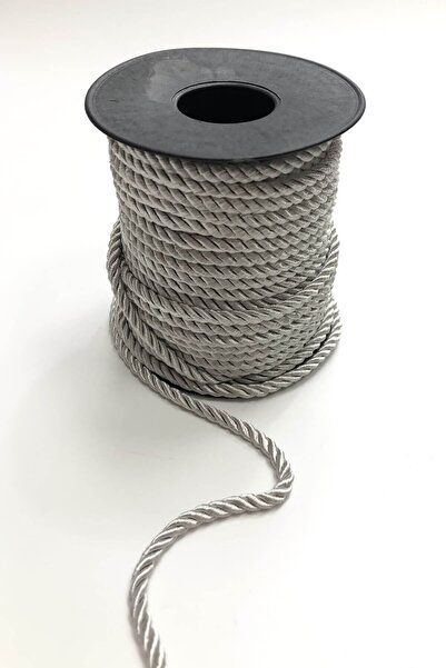 Limelia Κορδόνι Ανοιχτό Γκρι 4 mm 1 μέτρο