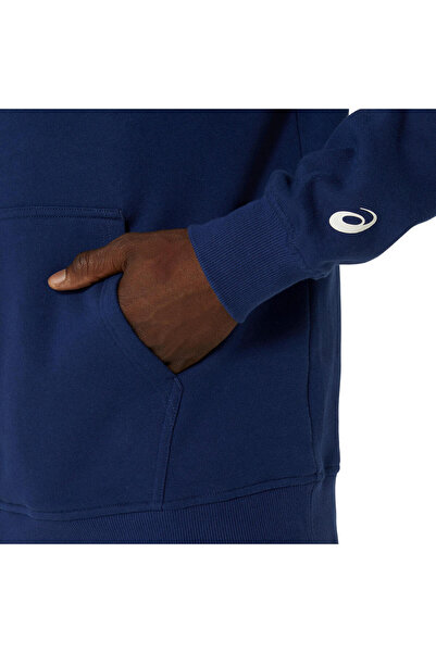 Asics Oth Hoodıe Erkek Mavi Sweatshirt 2031e187-401