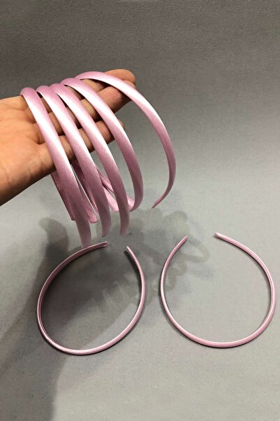 Limelia Coroana din satin de culoare roz