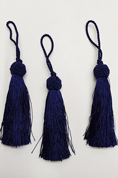 Limelia Ciucuri cu ciucuri unică, albastru bleumarin, 12 cm, 1 bucată