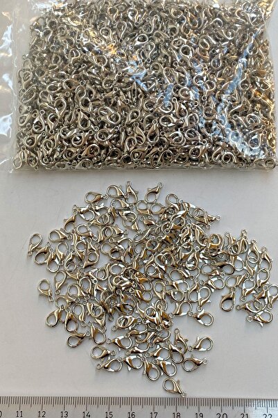 Limelia Set de 250 de bucăți de colier și brățări de culoare nichel Papagan