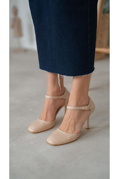 ECENİN BUTİĞİ Tyler Ten Patent Leather Heeled Shoes