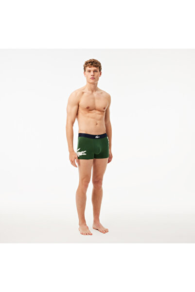 Lacoste Core Erkek 3'lü Yeşil Boxer