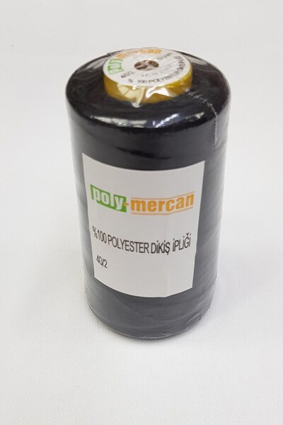 Limelia بكرة خيط الخياطة البوليستر الأسود