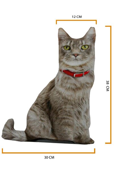 Nishev Цифрова 3D-друкована декоративна подушка для котів