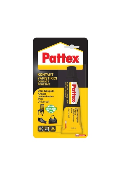 Pattex Yapıştırıcı Deri-kauçuk-ahşap 50 Gr Tüp