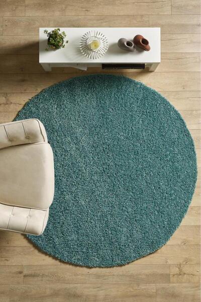 Red Halı Tek Renk Deniz Mavisi, Yumuşak Post, Peluş Shaggy Halı Salon Oturma Odası Yolluk Mutfak Halısı
