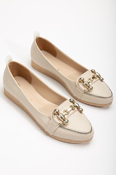 Dilimler Ayakkabı Skin Buckle Thermo Sole Skin Γυναικείες μπαλαρίνες