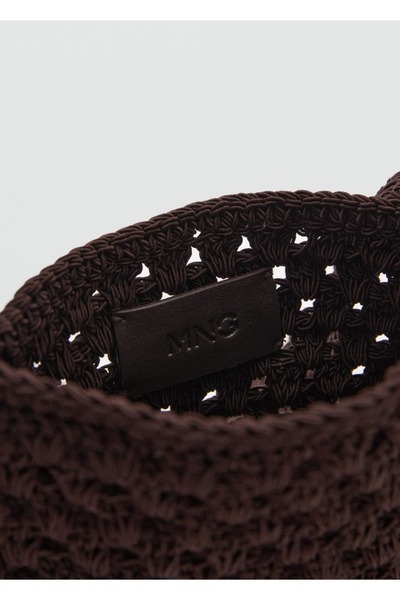 MANGO Woman Háčkovaná taška Clutch