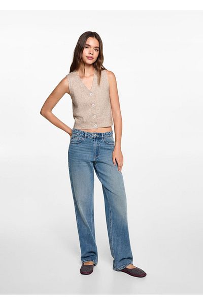 Mango Teen Buttoned Vest